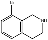 8-bromo-1,2,3,4-tetrahydroisoquinoline Structural