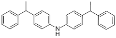 4,4`-di(a-methylbenzyl)diphenylamine  Structural