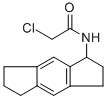 Acetamide, 2-chloro-N-(1,2,3,5,6,7-hexahydro-s-indacen-1-yl)- Structural