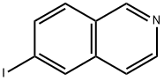 6-Iodoisoquinoline Structural