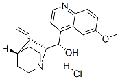 (8α,9R)-6'-Methoxycinchonan-9-ol/hydrochloric acid,(1:x) Structural