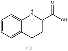 1,2,3,4-tetrahydroquinoline-2-carboxylicacidhydrochloride Structural