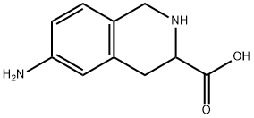 3-Isoquinolinecarboxylicacid,6-amino-1,2,3,4-tetrahydro-(9CI) Structural