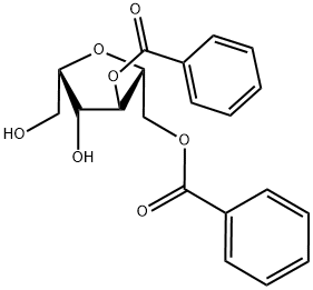 D-Glucitol,2,5-anhydro-,4,6-dibenzoate Structural