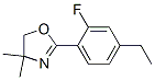 Oxazole, 2-(4-ethyl-2-fluorophenyl)-4,5-dihydro-4,4-dimethyl- (9CI) Structural