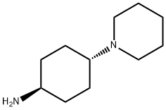 CyclohexanaMine, 4-(1-piperidinyl)-, trans- Structural
