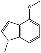 4-METHOXY-1-METHYLINDOLE Structural