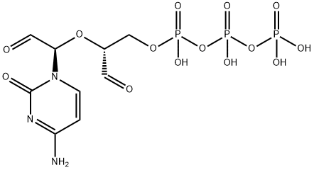 CYTIDINE 5'-TRIPHOSPHATE, PERIODATE OXIDIZED SODIUM SALT Structural