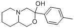 Octahydro-3-(4-methylphenyl)-pyrido[2,1-c][1,4]oxazin-3-ol Structural
