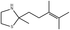 Thiazolidine, 2-(3,4-dimethyl-3-pentenyl)-2-methyl- Structural