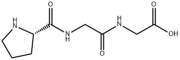 H-PRO-GLY-GLY-OH Structural