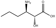 (2R,3R)-3-AMINO-2-HYDROXYHEXANOIC ACID Structural