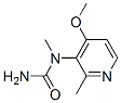 Urea, N-(4-methoxy-2-methyl-3-pyridinyl)-N-methyl- (9CI) Structural