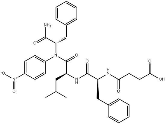 SUC-PHE-LEU-PHE-PNA Structural