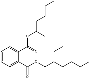 PHTHALIC ACID, HEXYL-2-ETHYLHEXYL ESTER Structural