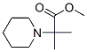 methyl 2-methyl-2-(1-piperidyl)propanoate Structural