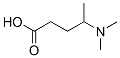 Pentanoic acid, 4-(dimethylamino)- (9CI) Structural