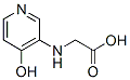 Glycine, N-(4-hydroxy-3-pyridinyl)- (9CI) Structural