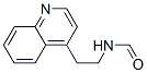 Formamide, N-[2-(4-quinolinyl)ethyl]- (9CI) Structural