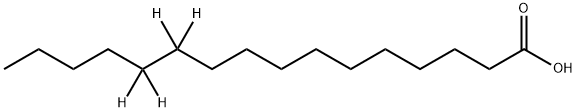 HEXADECANOIC-11,11,12,12-D4 ACID Structural