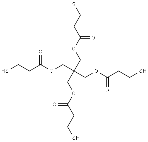 Pentaerythritol Tetra(3-mercaptopropionate) Structural