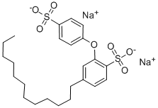 Disodium 4-dodecyl-2,4'-oxydibenzenesulfonate Structural Picture
