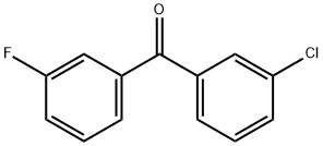 3-CHLORO-3'-FLUOROBENZOPHENONE Structural