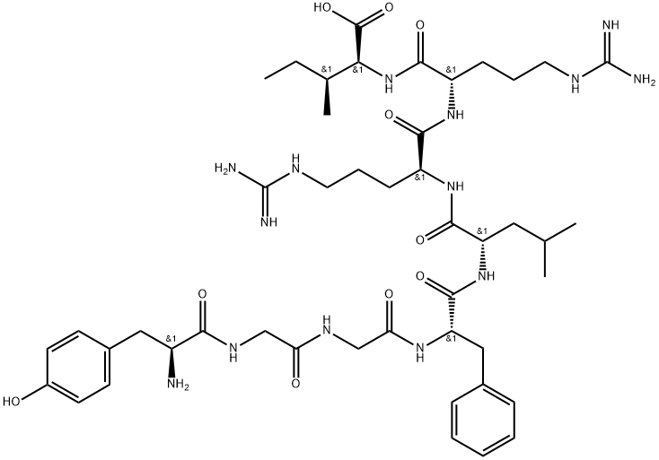 H-TYR-GLY-GLY-PHE-LEU-ARG-ARG-ILE-OH Structural