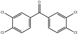 3,3',4,4'-TETRACHLOROBENZOPHENONE Structural