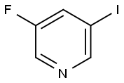 3-FLUORO-5-IODO-PYRIDINE Structural