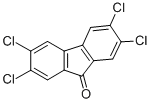 2,3,6,7-Tetrachlorofluorenone Structural