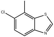Benzothiazole, 6-chloro-7-methyl- (9CI) Structural