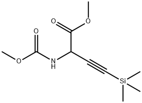 3-Butynoic acid, 2-[(methoxycarbonyl)amino]-4-(trimethylsilyl)-, methyl ester