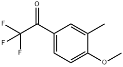 Ethanone, 2,2,2-trifluoro-1-(4-methoxy-3-methylphenyl)- (9CI)