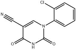 1-(2-CHLOROPHENYL)-5-CYANOURACIL