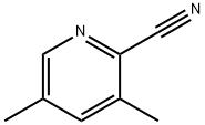 2-Cyano-3,5-dimethylpyridine Structural