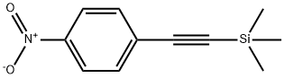 1-(4'-NITROPHENYL)-2-TRIMETHYLSILYL ACETYLENE Structural