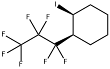 CIS-1-IODO-2-(HEPTAFLUOROPROPYL)CYCLOHEXANE Structural