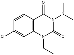 2,4(1H,3H)-Quinazolinedione, 7-chloro-3-(dimethylamino)-1-ethyl-