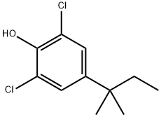 2,6-DICHLORO-4-(TERT-PENTYL)-PHENOL Structural