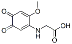 Glycine, N-(6-methoxy-3,4-dioxo-1,5-cyclohexadien-1-yl)- (9CI) Structural