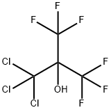 1,1-BIS(TRIFLUOROMETHYL)-2,2,2-TRICHLOROETHANOL Structural