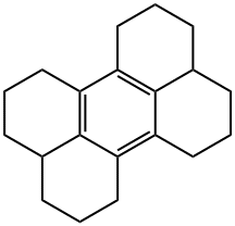 1,2,3,3A,4,5,6,7,8,9,9A,10,11,12-TETRADECAHYDROPERYLENE Structural