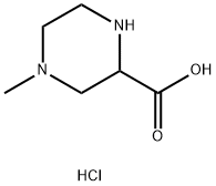 4-METHYL-PIPERAZINE-2-CARBOXYLIC ACID DIHYDROCHLORIDE Structural