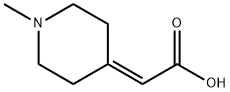 Acetic acid, (1-methyl-4-piperidinylidene)- (9CI) Structural