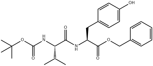 Boc-Val-Tyr-OBzl Structural