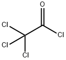 Trichloroacetyl chloride Structural
