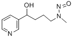 4-(METHYLNITROSAMINO)-1-(3-PYRIDYL)-1-BUTANOL Structural