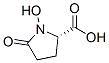 L-Proline, 1-hydroxy-5-oxo- (9CI) Structural