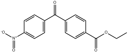 4-ETHOXYCARBONYL-4'-NITROBENZOPHENONE Structural